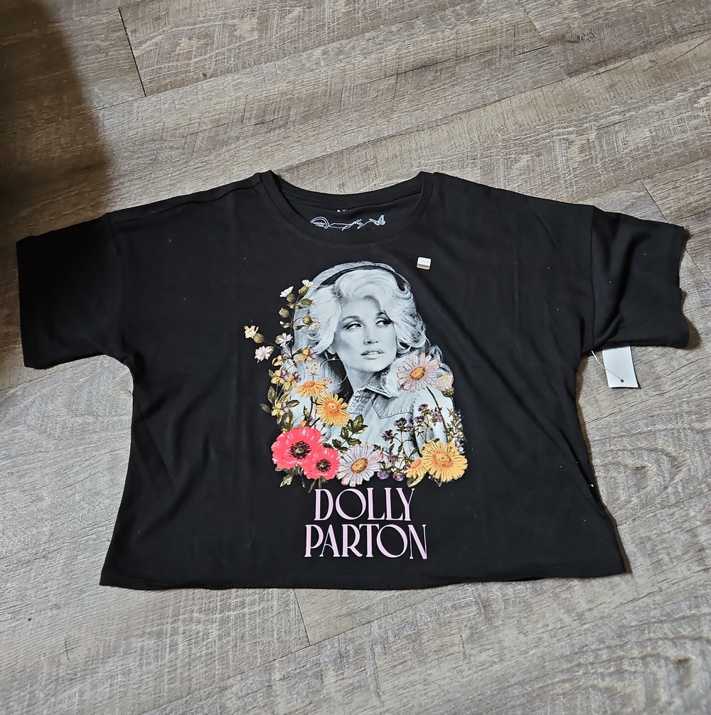 Wonder Nation Girls Dolly Patton TShirt Size M 7/8